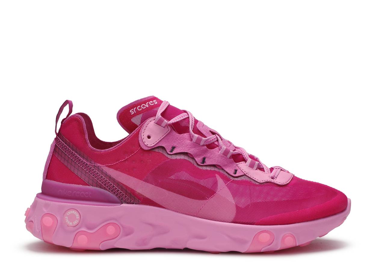 Pink React Element 55 Junior Nike React Element 87 Sneakerroom