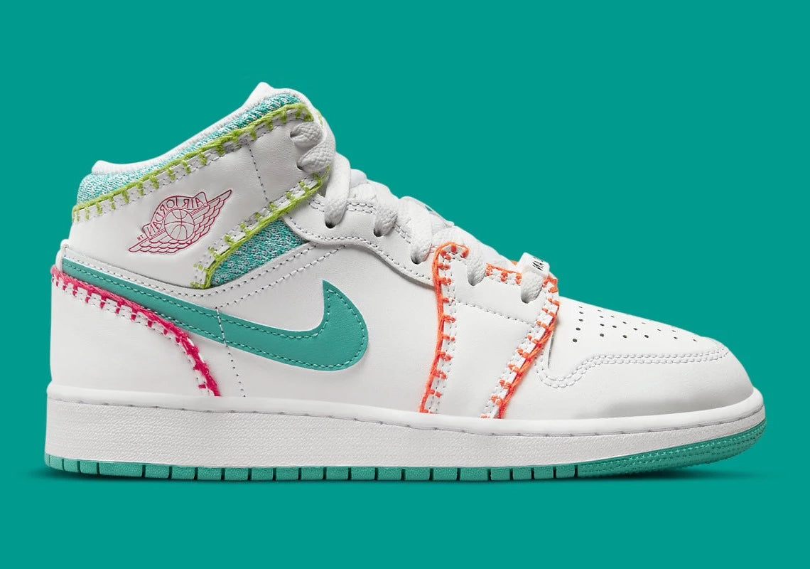 Jordan 1 Mid Multi Knit – GlobalSneakers