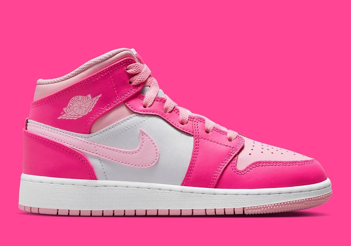 Jordan 1 Mid Fierce Pink – GlobalSneakers