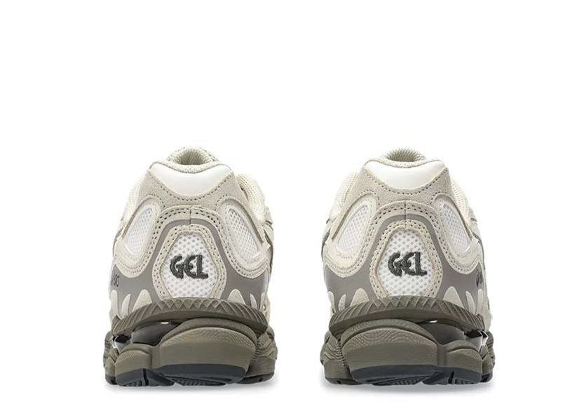 ASICS Gel-NYC Cream Putty – sneakers lifestyle minimalistes, vue arrière