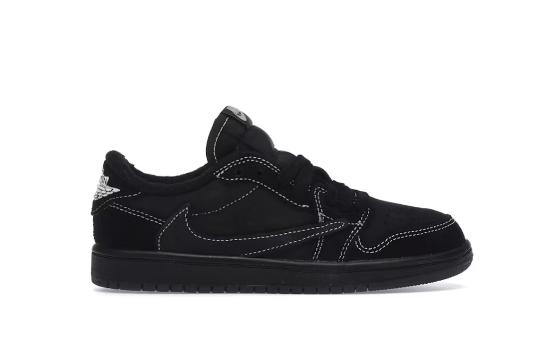 Travis Scott Nike TD Black Phantom　12cm Jordan 1 Retro Low OG SP Travis Scott Black Phantom (TD