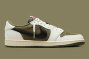 Jordan 1 Retro Low OG SP Travis Scott Medium Olive