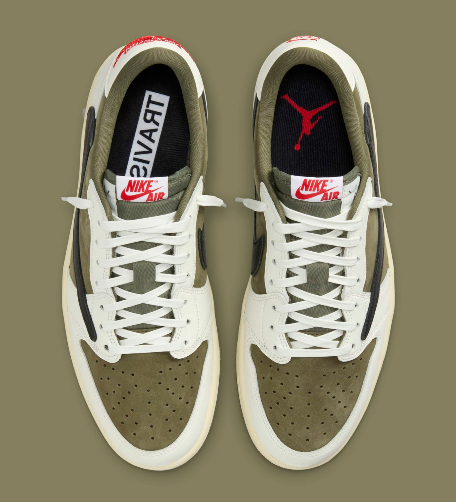 Jordan 1 Retro Low OG SP Travis Scott Medium Olive