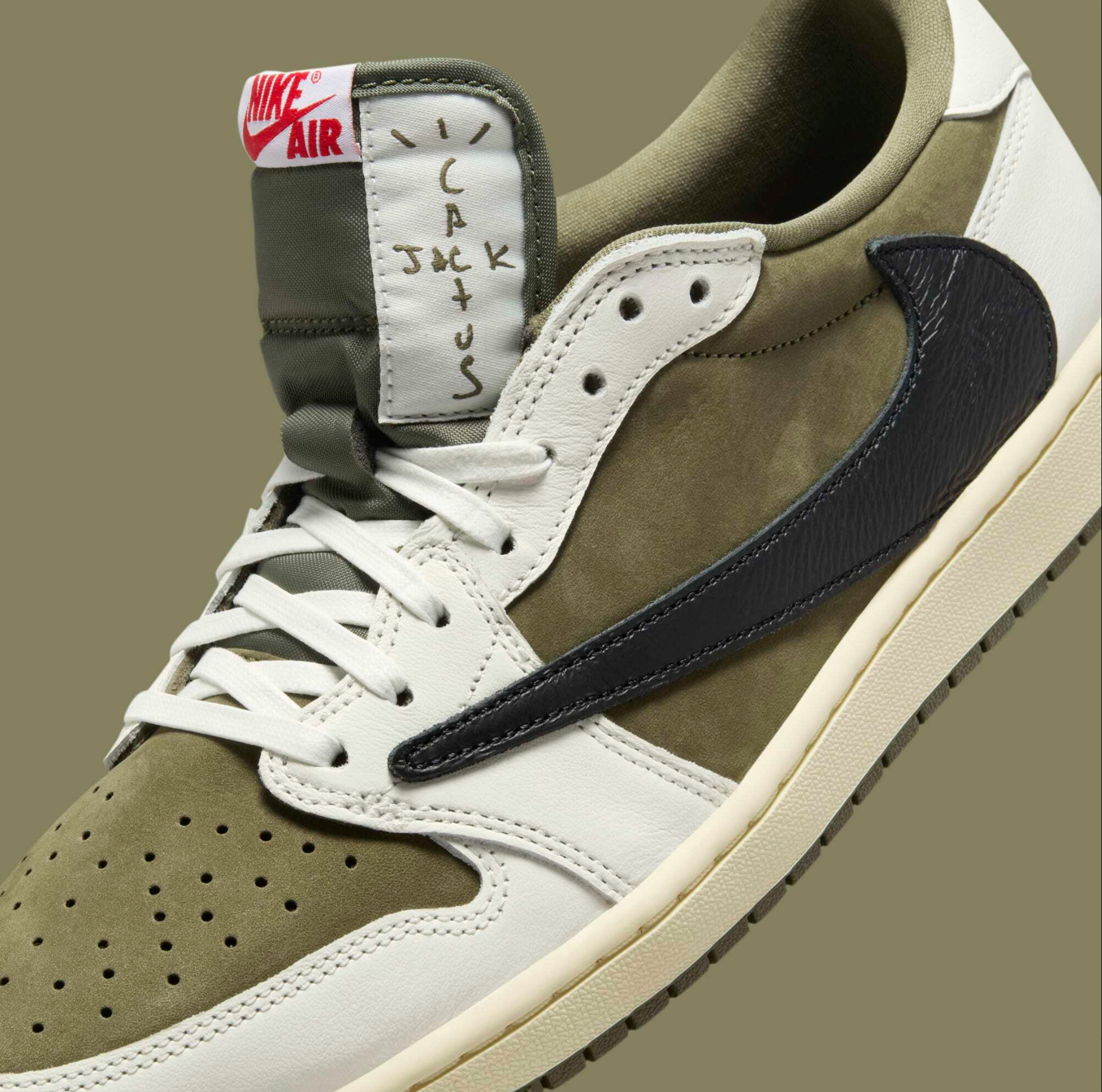 Jordan 1 Retro Low OG SP Travis Scott Medium Olive