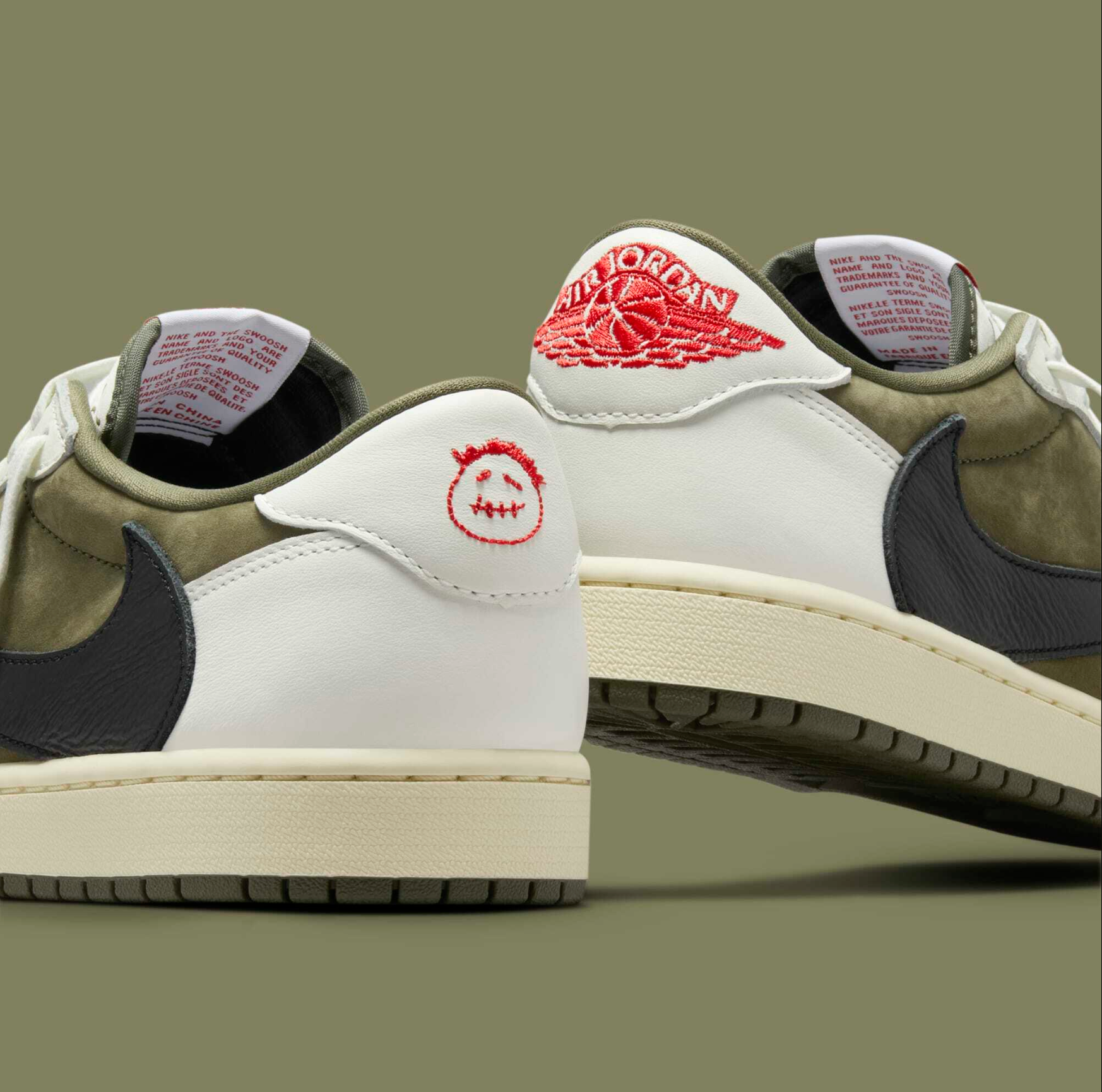 Jordan 1 Retro Low OG SP Travis Scott Medium Olive
