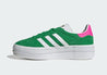 adidas Gazelle Bold Green Lucid Pink