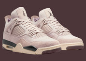 Jordan 4 Retro A Ma Maniére While You Were Sleeping crème marron daim noir