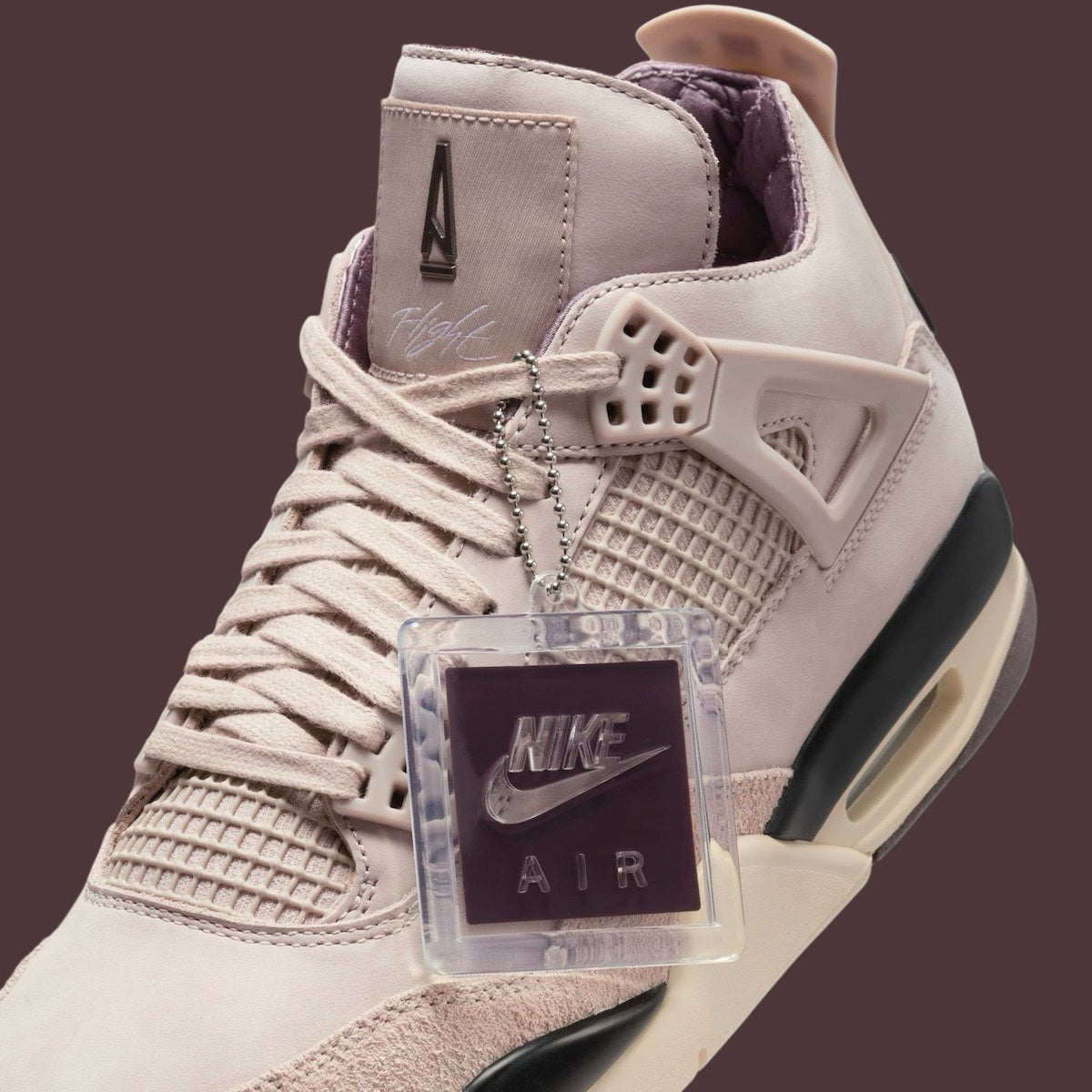 Jordan 4 Retro A Ma Maniére While You Were Sleeping crème marron daim noir