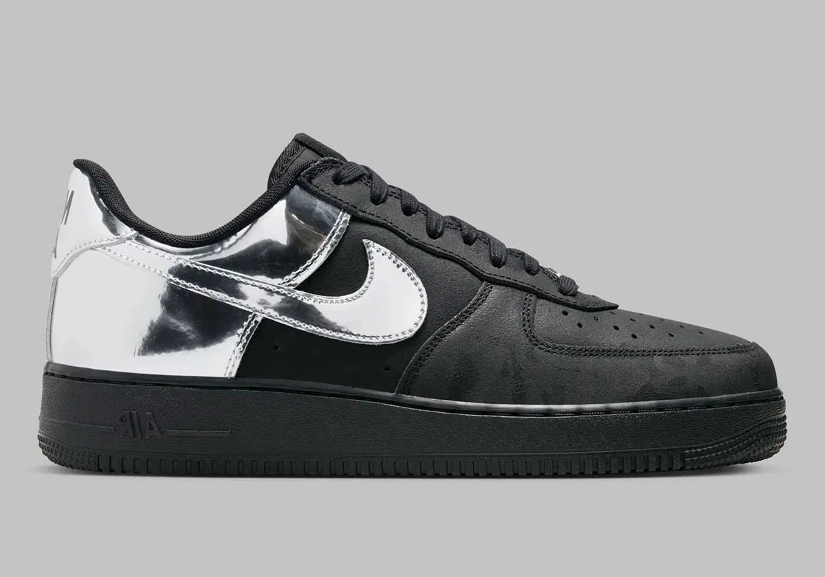 Baskets Nike Air Force Noir Brillant Air Jordan Low Noir Brillant