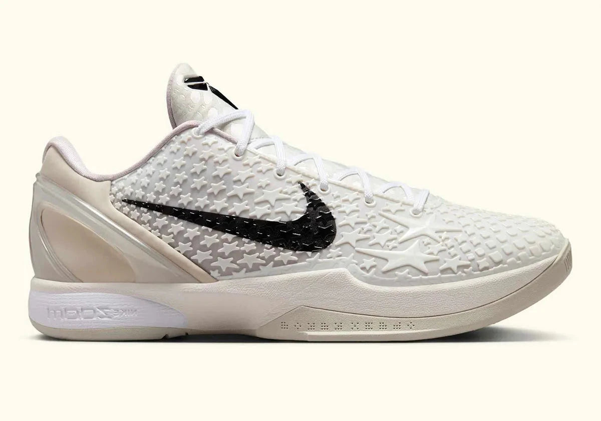 Nike Kobe 6 Protro Sail All-Star étoile Blanc Noir Basketball performance Kobe Bryant