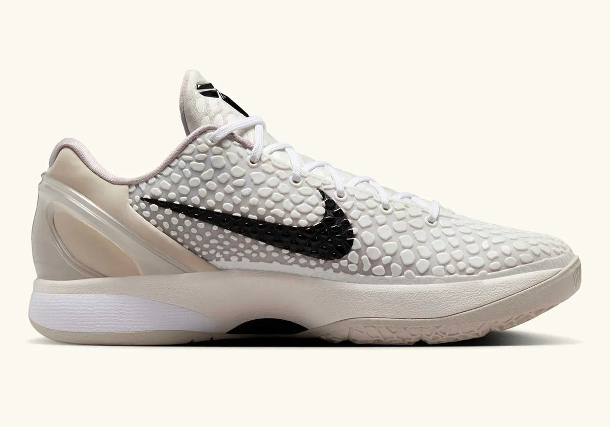 Nike Kobe 6 Protro Sail All-Star étoile Blanc Noir Basketball performance Kobe Bryant