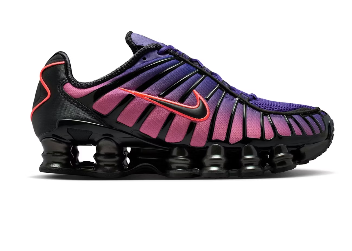 Nike Shox TL Fade Court Purple Hot Lava – GlobalSneakers