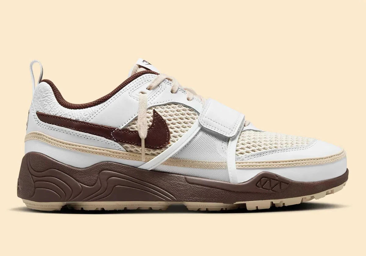 Nike Zoom Field Jaxx Travis Scott Light Chocolate marron blanc crème café