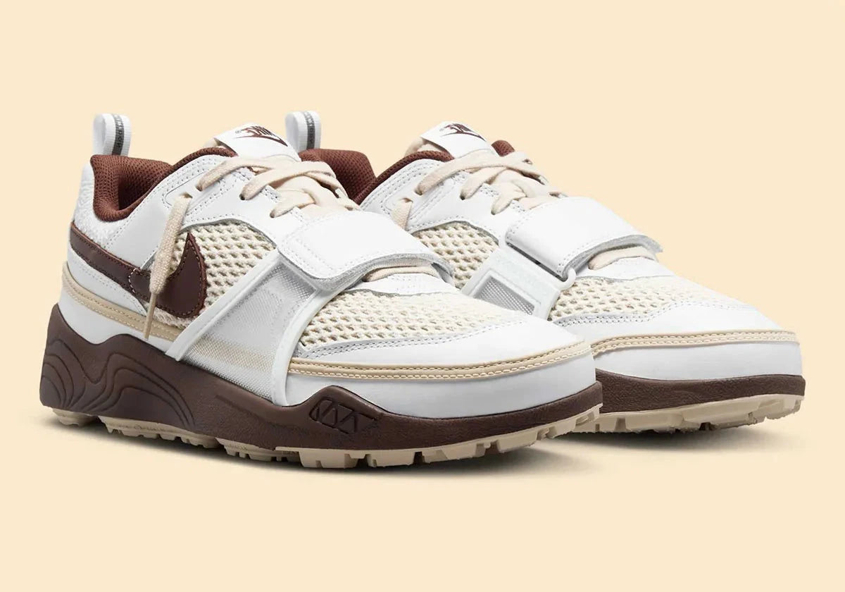 Nike Zoom Field Jaxx Travis Scott Light Chocolate marron blanc crème café