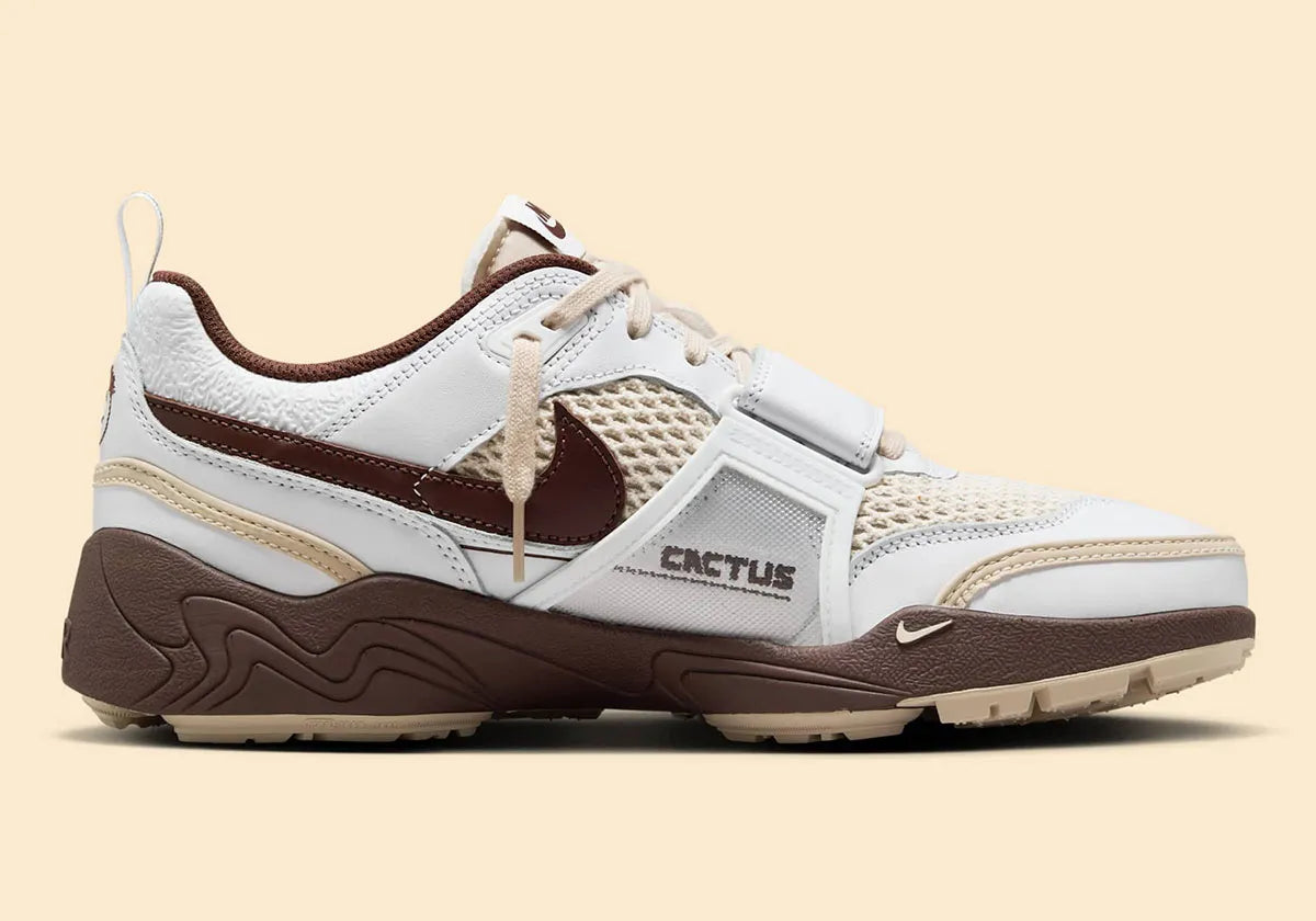 Nike Zoom Field Jaxx Travis Scott Light Chocolate marron blanc crème café