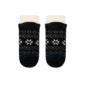 Stance Snowflake Cozy Slipper Sock – chaussettes chaussons hivernales ultra-douces avec motif flocon et semelle antidérapante, vue de face
