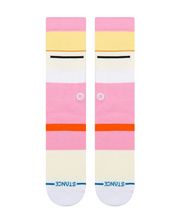 Stance Zion NP Crew – chaussettes mi-mollet en coton premium inspirées des couleurs et paysages du Zion National Park , vue de face