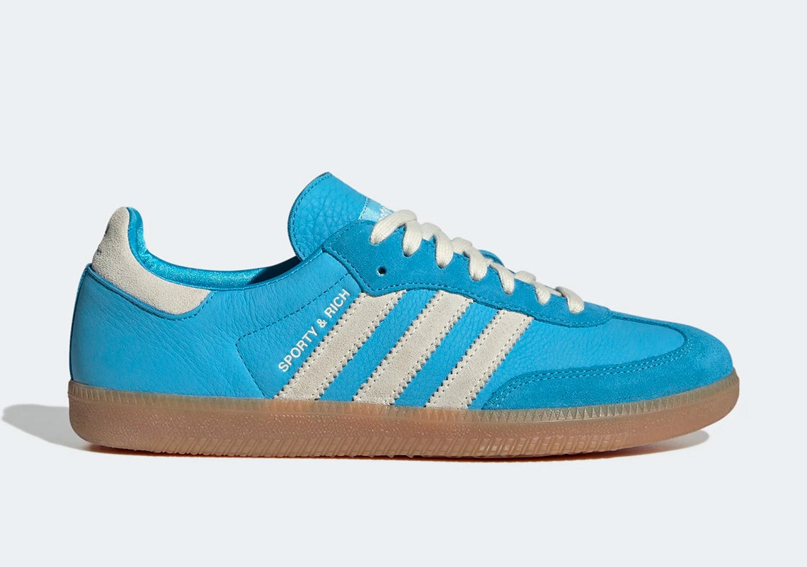 adidas Samba OG Sporty & Rich Blue Rush – GlobalSneakers
