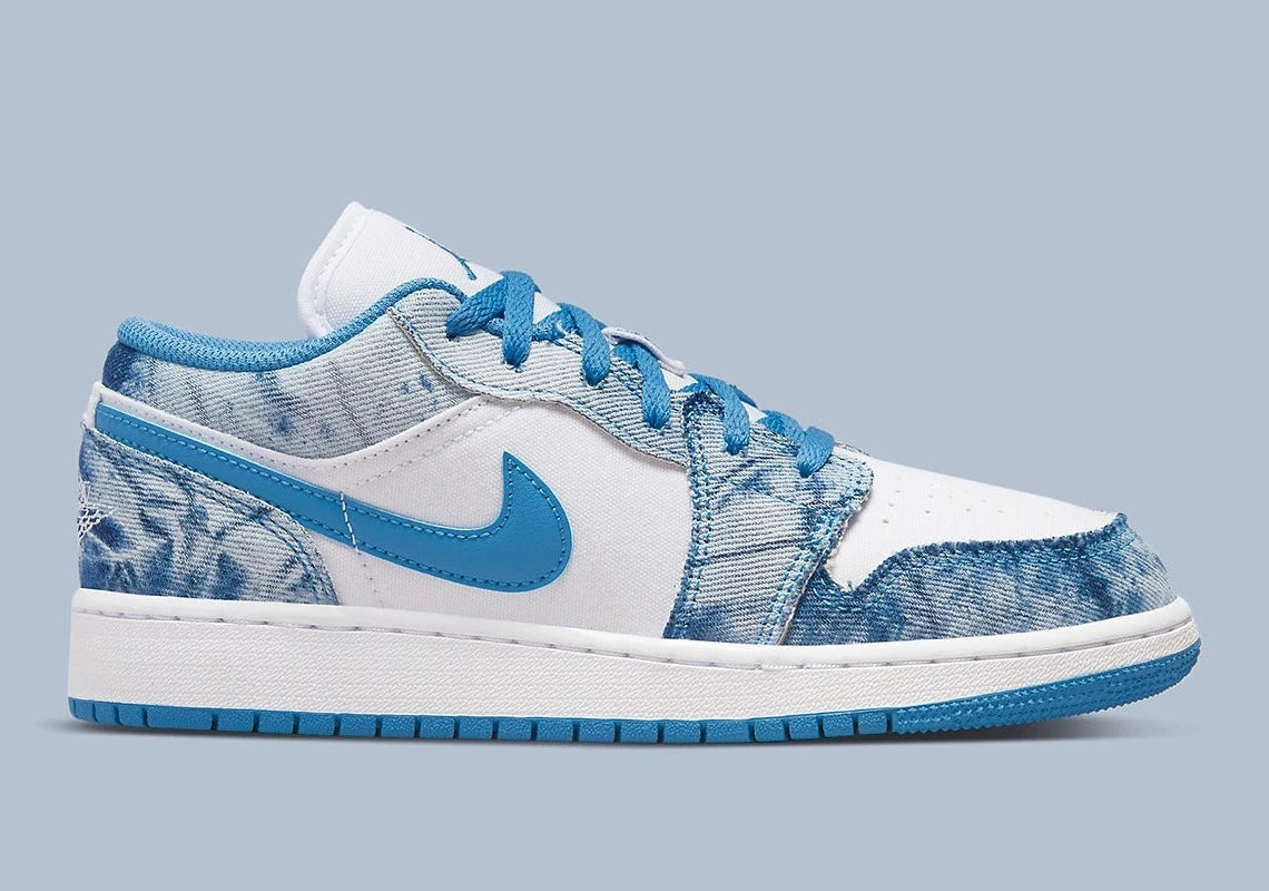 Jordan 1 Low Washed Denim – GlobalSneakers