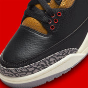 Jordan 3 Retro "Black Cement Gold"