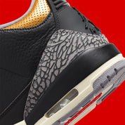 Jordan 3 Retro "Black Cement Gold"