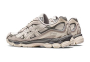 ASICS Gel-NYC Oyster Grey – sneaker rétro running moderne en mesh et cuir avec technologie GEL et coloris gris neutre