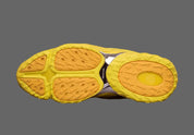 Nike Hot Step 2 Drake NOCTA Opti Yellow – sneaker futuriste jaune vif avec détails réfléchissants et technologie Nike Air, vue de la semelle