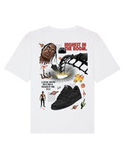 ENCORE Sneakers X RVCREA 'Cactus 1 Black Phantom' T-shirt (white)