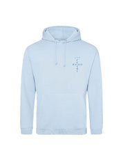 ENCORE Sneakers X RVCREA - Hoodie - TVS AJ4 "Blue" (Sky Blue)