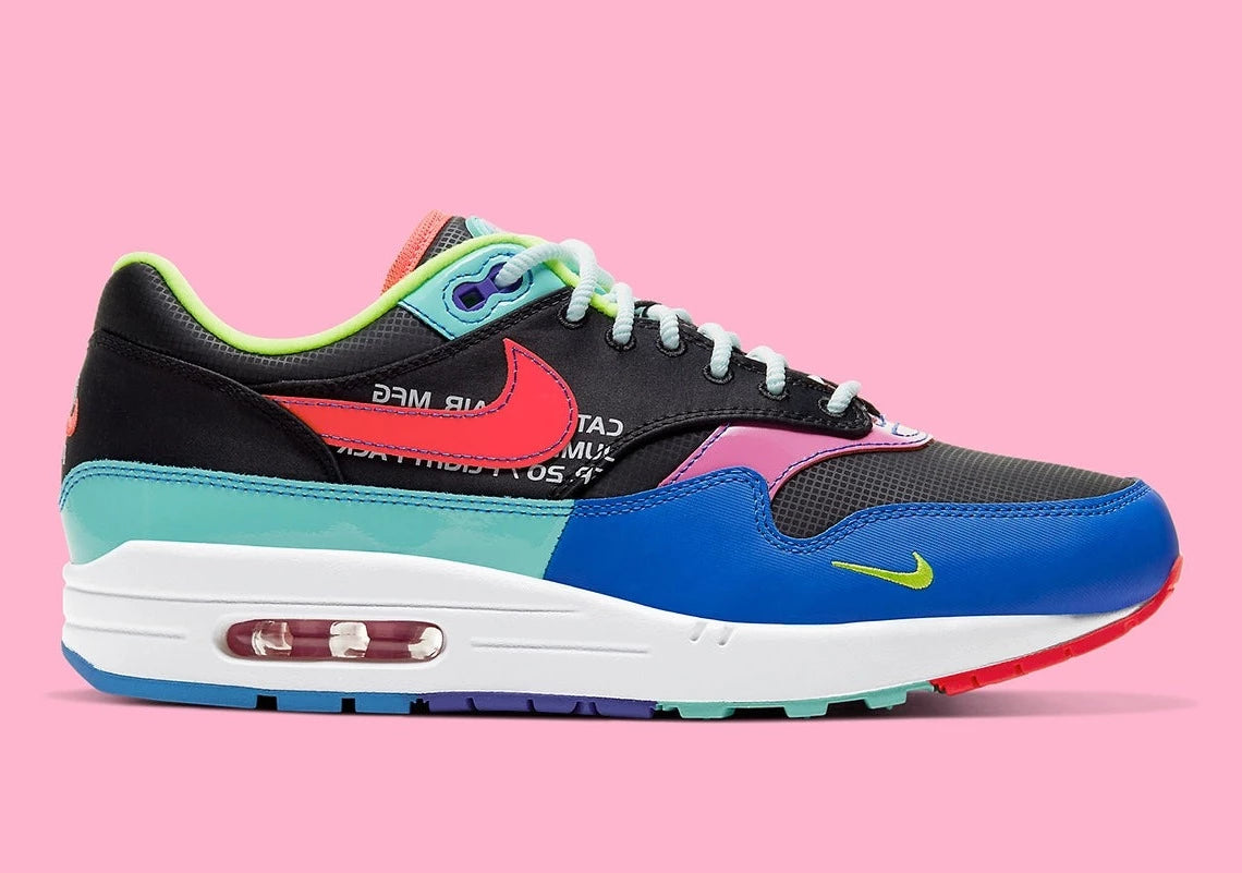 Nike air max 1 black hyper grape hotsell