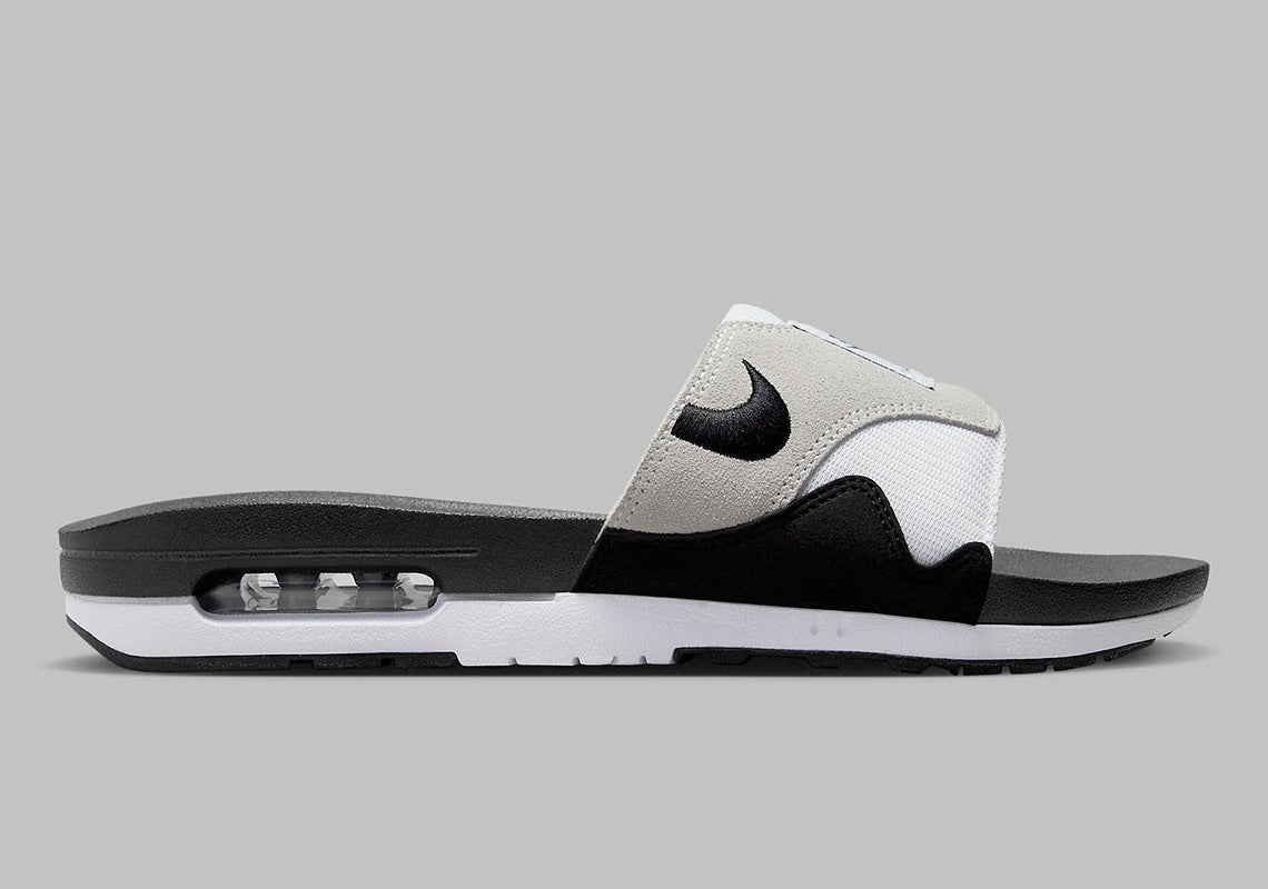Air Max Claquette Homme Nike Air Max Slide White Black