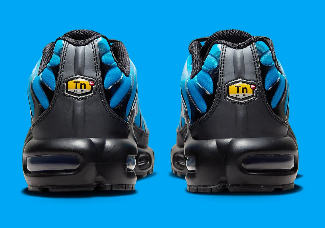 Nike Air Max Plus Blue Gradient – sneakers TN dégradé bleu clair à bleu marine , vue arrière