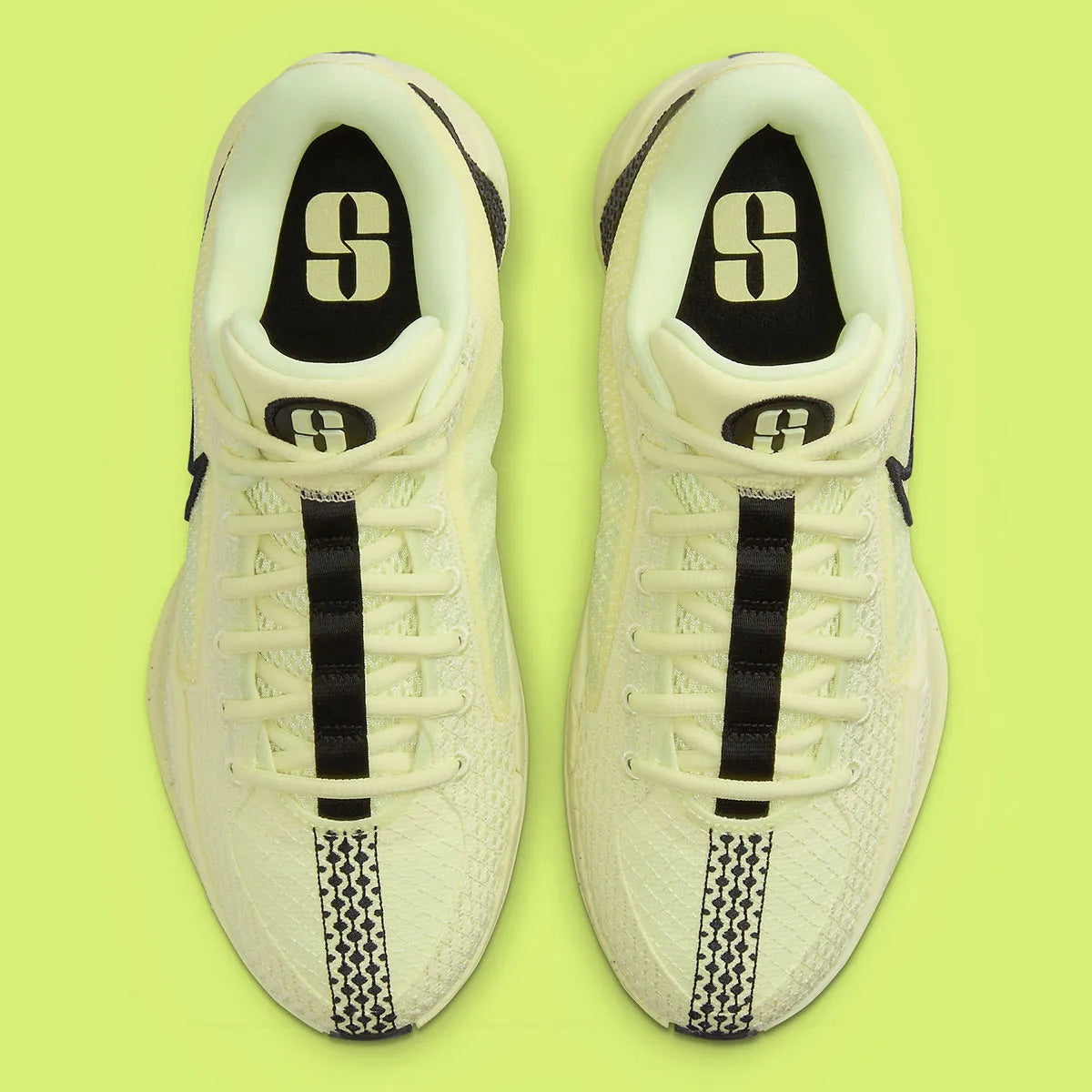 Nike Sabrina 1 Exclamation green with swoosh black nike