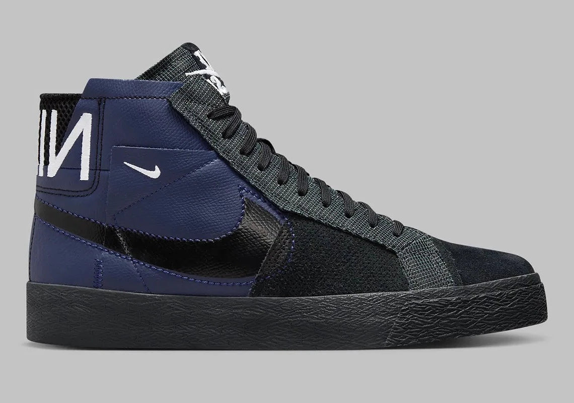 Blazer Shoes Nike Sb Zoom Blazer Mid Premium Blue Midnight Navy