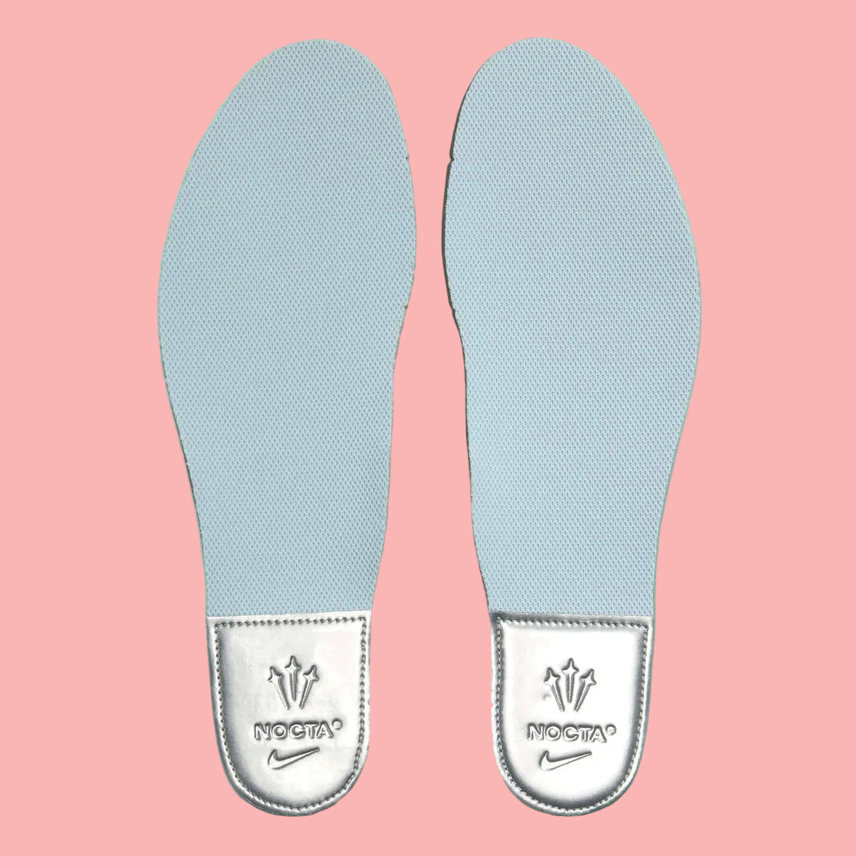 Nike Hot Step 2 Drake NOCTA Mint Foam – sneaker futuriste en cuir et mesh vert menthe avec détails réfléchissants et technologie Nike Air, vue semelle intérieure