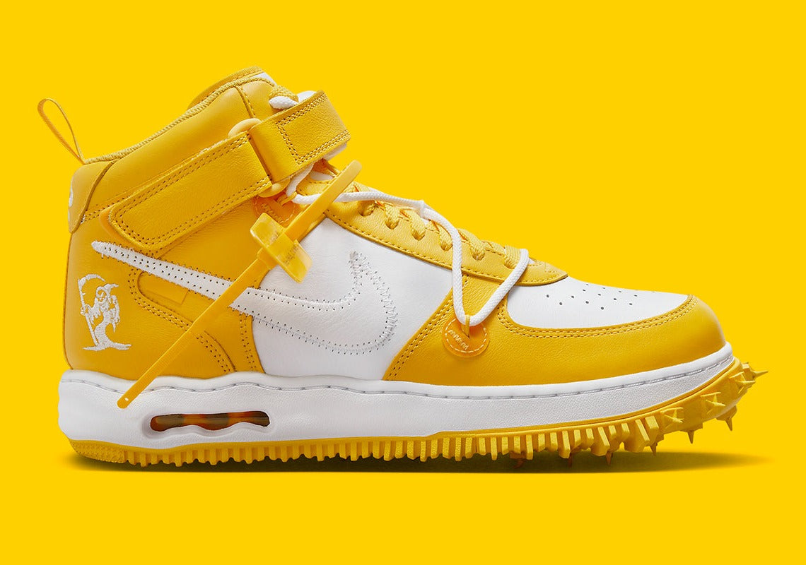 Nike Air Force Mid SP Off-White Varsity Maize