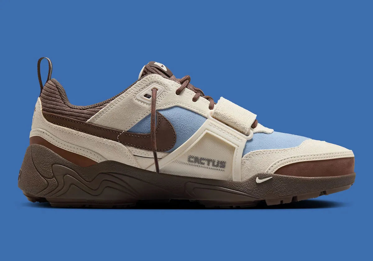 chaussure de ville SPIRIDON CACTUS JACK TRAVIS BLEU, marron, blanc, bleu, semelle confortable, vue de profil