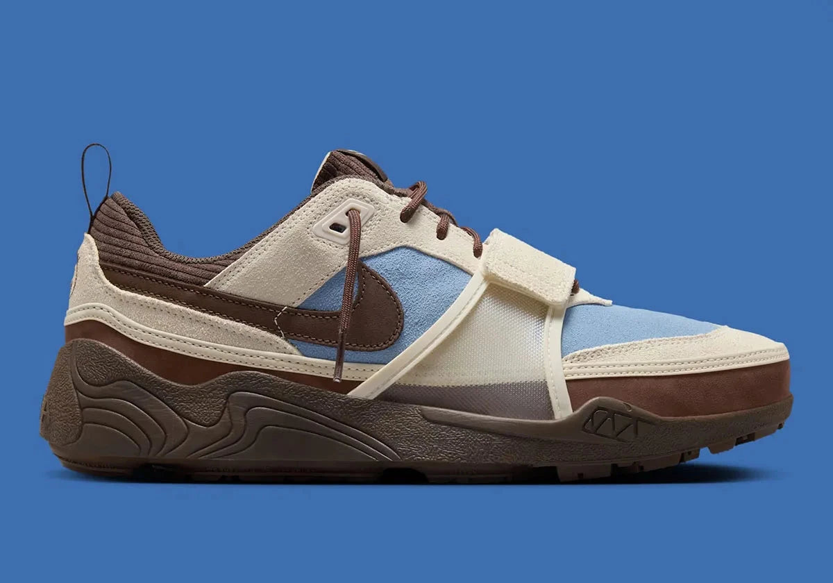 chaussure de ville SPIRIDON CACTUS JACK TRAVIS BLEU, marron, blanc, bleu, semelle confortable, vue de profil