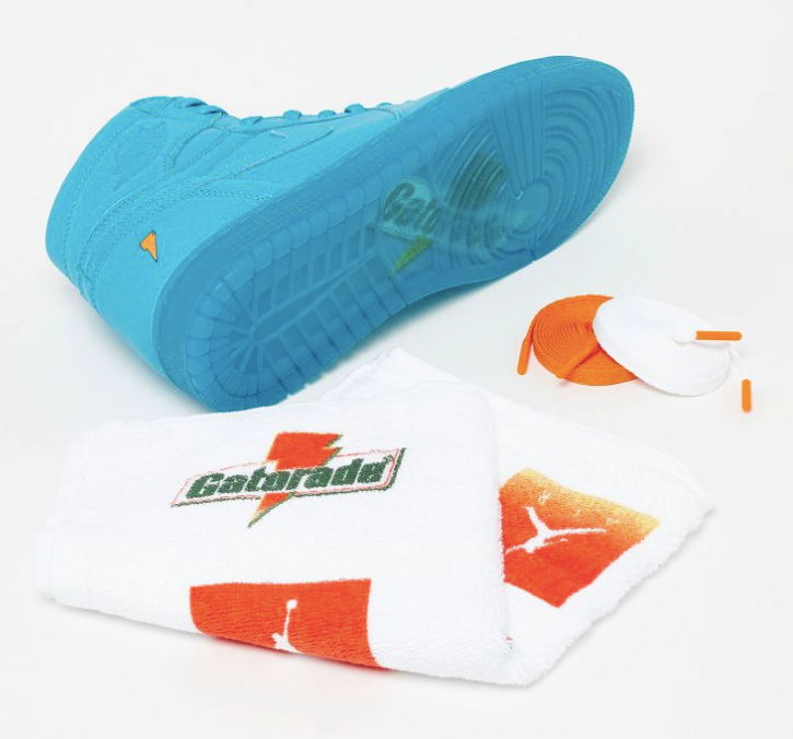 Air Jordan 1 Retro High Gatorade Blue Lagoon