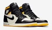 Jordan 1 Retro High Not for Resale Varsity Maize