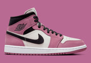 Air Jordan 1 Mid Berry Pink