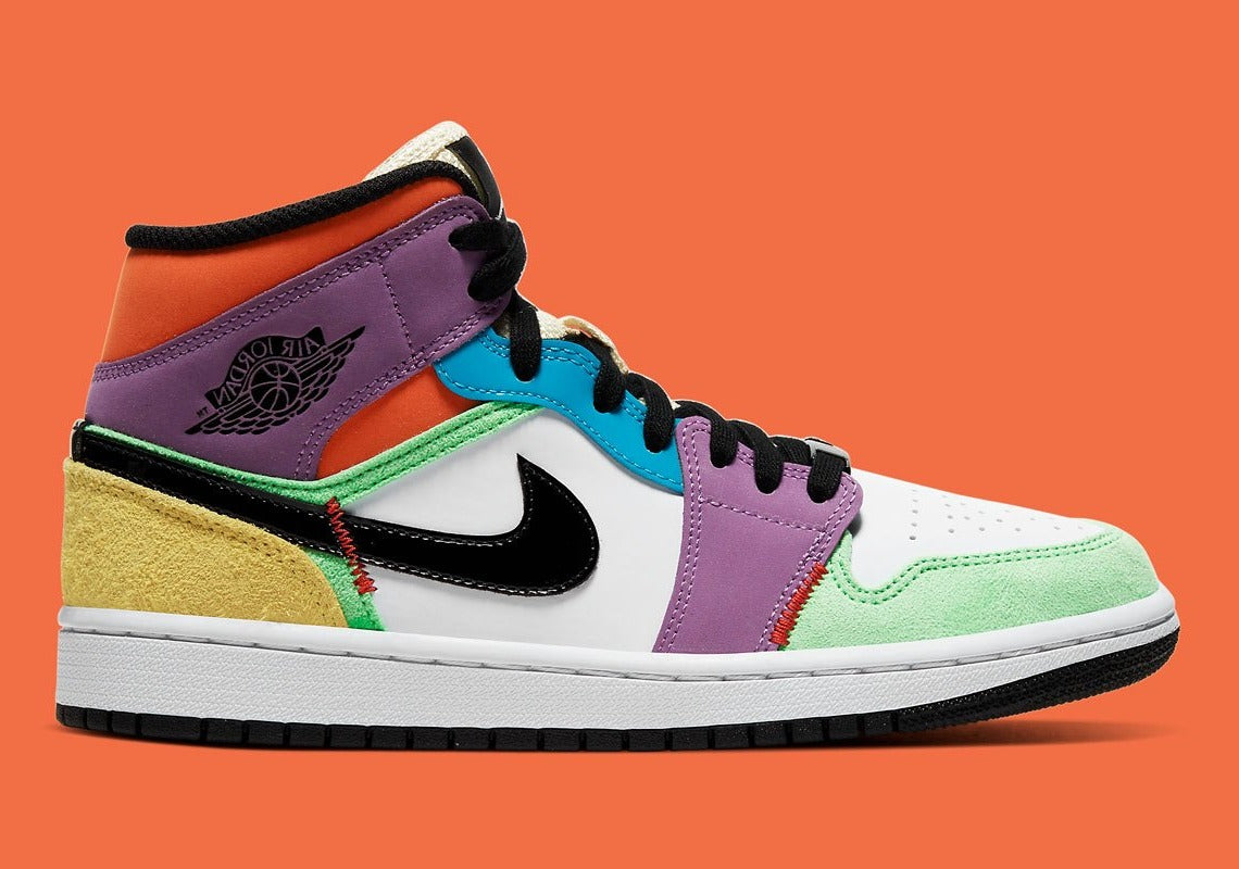 Air Jordan 1 Mid SE Multi Color