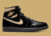 Air Jordan 1 Retro High OG Black Metallic Gold