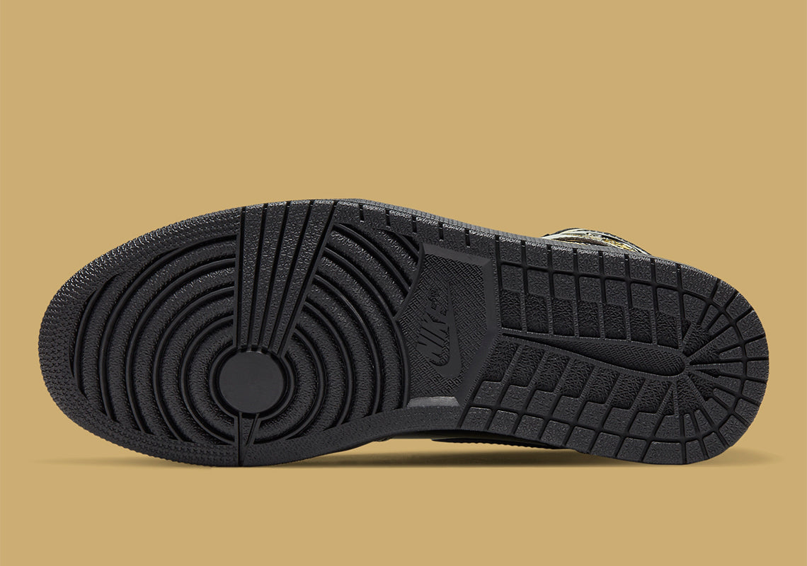 Air Jordan 1 Retro High OG Black Metallic Gold