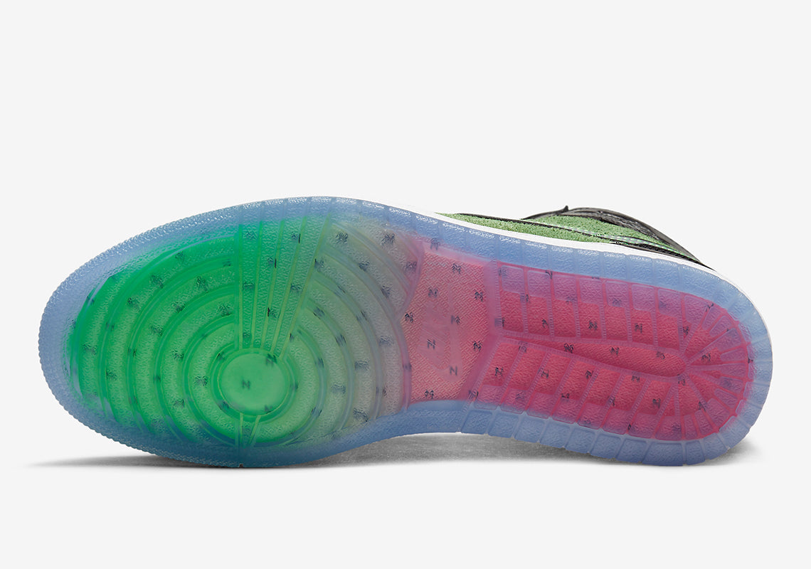 Air Jordan 1 Retro High Zoom Black Green