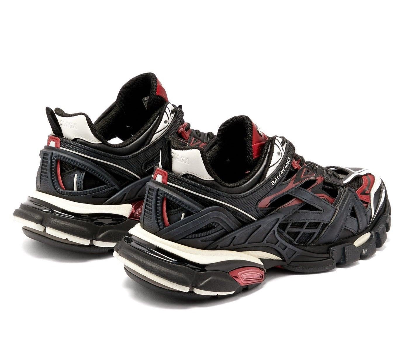 Balenciaga Track 2 Black Burgundy