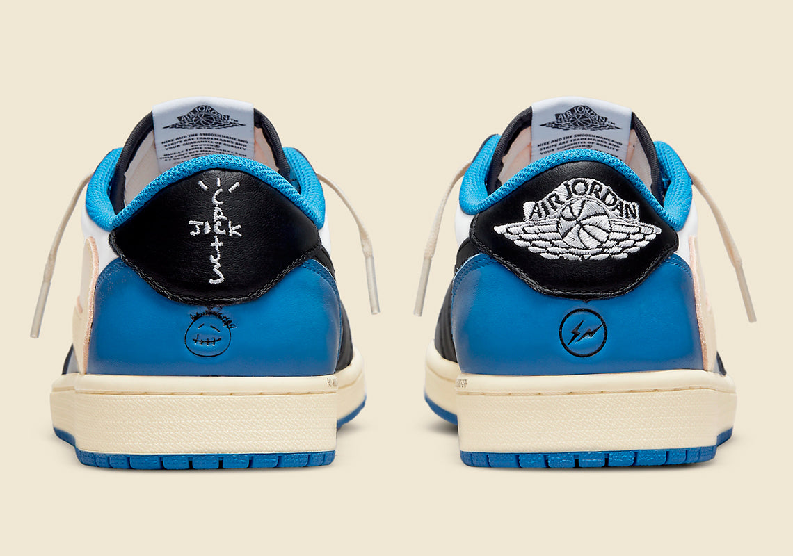 Air Jordan 1 Low fragment design x Travis Scott