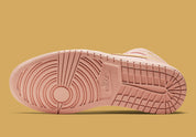 Jordan 1 Mid Coral Gold