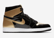 Jordan 1 Retro High NRG Patent Gold Toe
