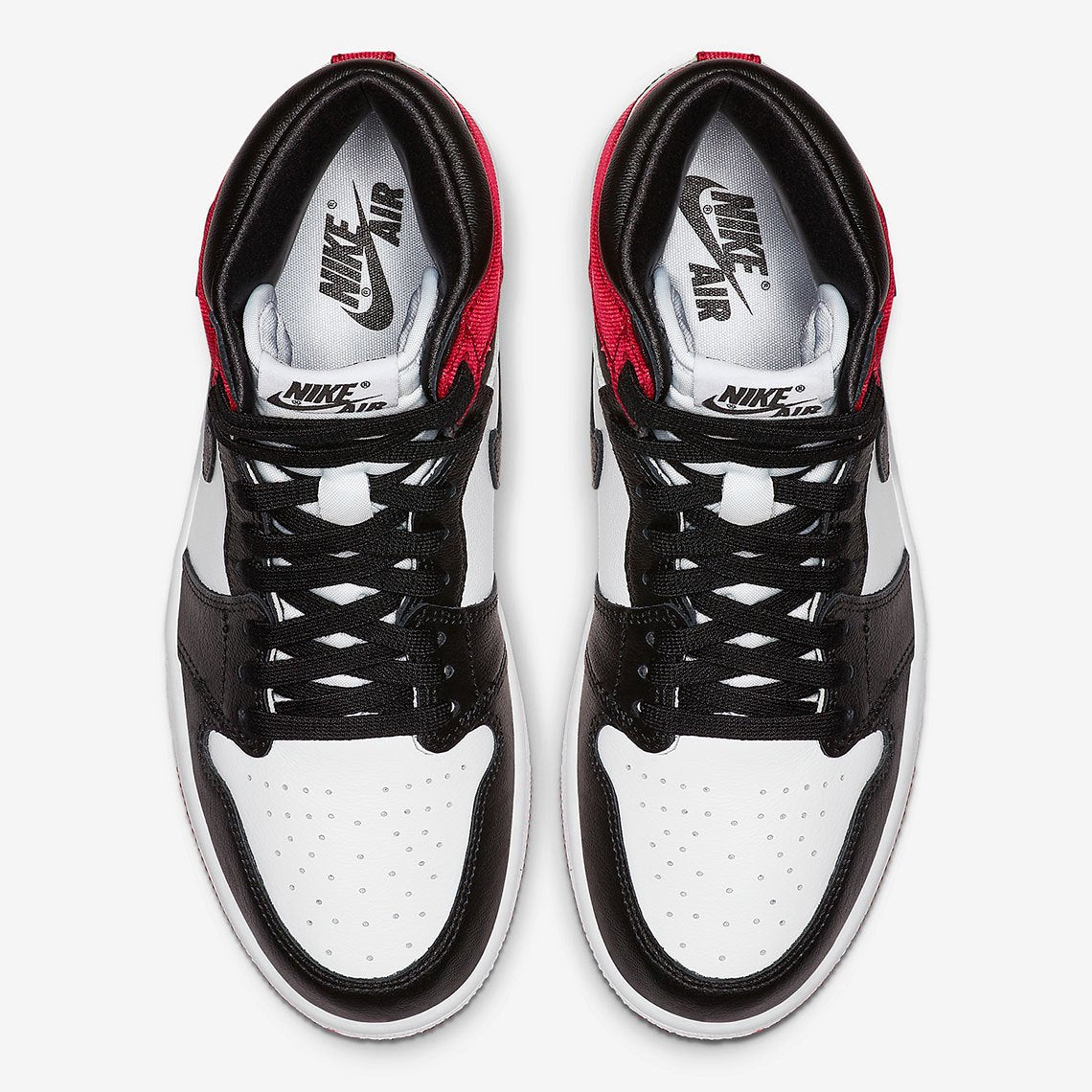 Jordan 1 Retro High Satin Black Toe